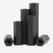 20-50pcs 여성 나일론 standoff M2 M2.5 M3 M4 x L 흰색 검정 pcb Standoff 스페이서 열 플라스틱 간격 나사, [04] m3 50pcs, [02] Black, [10] 10mm