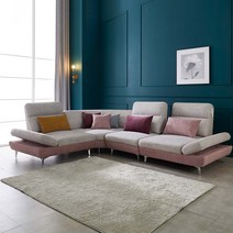 이터널니즈 샤르니 조야원단 3~6인용 코너형 패브릭 스윙소파, 스툴추가 안함, 1인용 추가 안함