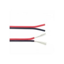 원룸공기청정기 5m10m20m UL2468 2 핀 전선 주석 도금 구리 절연 PVC 연장 LED 스트립 케이블 161824262830 게이지 AWG 172462, Black Red_10 Meters | 26AWG