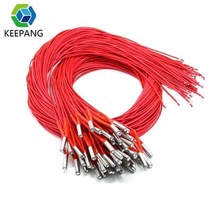 Makerbot Reprap 압출기 부품 카트리지 히터 튜브에 대 한 높은 품질 3pcs 12V/24V 40W 30W 3D 프린터 1m, 6X20 24V 40W