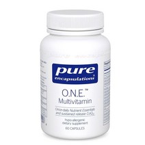 Pure Encapsulations 원 멀티비타민 60캡슐, 1팩