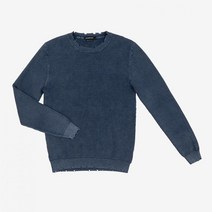 22SS[지아니루포]GL33505 빈티지워시드 스크래치 니트(NV)