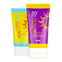 1+1 보브 데일리 선크림 150ml+70ml/대용량선크림/온가족 선크림/무료배송
