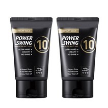 미쟝센 파워스윙 헤어 울트라 매트왁스 110ml x2개, 110ml+110ml