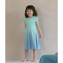 세컨스킨 NAYSD4302 키즈4-6세 그라데이션 친환경 모달 캡슬리브원피스