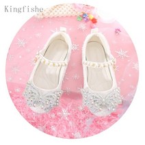 [Kingfishe]어린이 여아 블링 블링 단화 봄가을 초등학생 공주 신발 mn7zhuo411