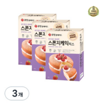 라이브잇 큐원 홈메이드 스폰지케익 믹스, 9개, 500g