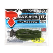 자칼 나카타 지그 NAKATA JIG TUNGSTEN 10gG PRed flake, Black Blue flake