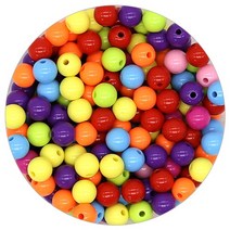 아크릴 구슬 10mm 약 500g D-03-014