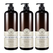닥터시드 모이스처 바디워시 미드나잇로즈, 1000ml, 3개