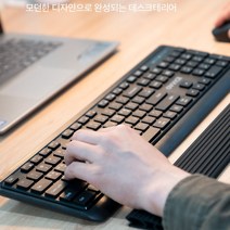 제닉스 오비스WC2 키보드 마우스 무선 콤보-블랙, 색상, 본상품선택, 본상품선택