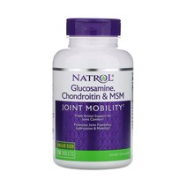 Natrol Glucosamine Chondroitin & MSM 150 Tablets