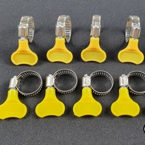 집게 고정클램프 나비손잡이 물호스밴드 홀더 13~25mm, 13~19mm