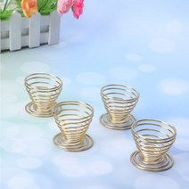 서빙로봇 음식배달 비대면 호텔 식당 자동서빙계란 홀더 삶은 스탠드 트레이 컵 탁상 스테인레스 스틸 미니, 01 Golden