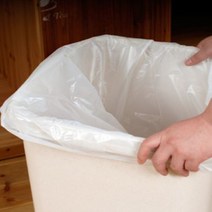 한스틸 쓰레기봉투 재활용분리수거봉투 (20리터~100리터), 검정봉투 50리터 (100매), 1개