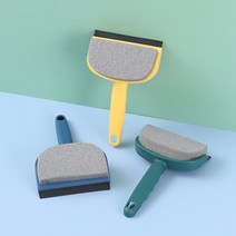 유리닦이 욕실 스퀴지 유리창 화장실 창문 거울 바닥물기제거 청소도구, 옐로우