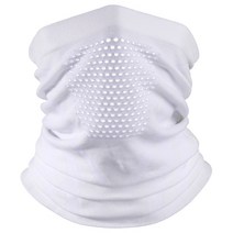 남자 여성 스포츠마스크 서핑마스크 빠지마스크 여름 야외 사이클링 두건 스포츠 방풍 마스크 스카프 사냥 캠핑 balaclava 바이커 링 넥 각반 남성 여성 53, 하얀색