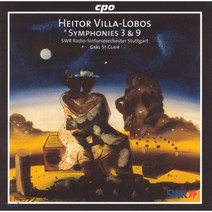 [CD] Carl St Clair 빌라-로보스: 교향곡 3번 9번 (Villa-Lobos: Symphony No.3 No.9)