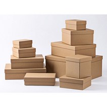 [와니유니] 고급싸바리박스 무지선물상자 선물포장박스 크라프트박스, 281P_크라프트 40x30x18