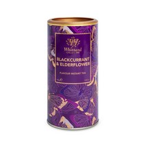 Whittard Blackcurrant Elderflower Tea 영국 위타드 오브 첼시 블랙커런트 엘더플라워 인스턴트 티 꽃 차 15.87oz(450g)