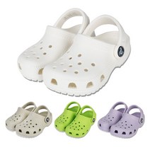 크록스 키즈 클래식 클로그 T 샌들 7종택1