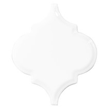 [현쓰몰] ARBE 56COBO 유광 화이트 랜턴 호리병 양각 타일(32장)