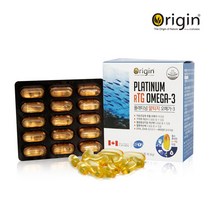 오리진 플래티넘 알티지 오메가-3 60캡슐 오메가3, 단품
