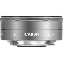 일본직발송 2. 캐논 CANON 단초점 광각 렌즈 EF-M22MM F2 STM 실버 미러리스 일안 대응 EF-M222STMSL B00T, One Size, One Color