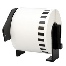 카트리지 호환 1 Roll Compatible For Brother DK22205 62Mm X 30.48M Continuous White Length Paper Tape Labe, [01] WHITE