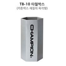 엑시옴 엑시옴 TB 10 타월박스 타올박스 (카톤박스/육각형), 수량