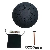스틸 텅 드럼 세트 6 inch 8 tune handpan drum pad tank, 네이비 블루