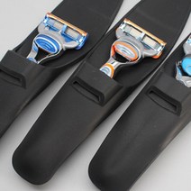 클린프로젝트 여행용 휴대용 실리콘 면도기케이스 면도기파우치 면도날 질레트 쉬크 도루코 면도기 케이스