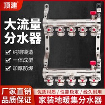 주택 아파트 보일러분배기 교체 수리 Dingjian 바닥 난방 물 분리기 모든 구리 통합 가정용 3구 6구 물 수집기 지열 스위치 밸브 액세서리의 전체 세트, 1.양방향 수분 분리기 nu