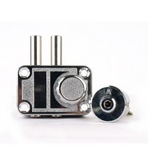 보조키 미니샷시 육각1구 2구 / 강화유리문 샷시문 보조 잠금장치 현관 샤시 아파트 미니정 방화문 도어락 도어록 걸쇠