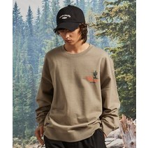 국내 정품 오션퍼시픽 ENJOY THE RIDE 스웨트 셔츠 카키