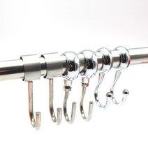 원파이프 J고리 다용도 에스 봉 파이프 진열 걸이, 19 원파이프 J고리 일체형 41mm