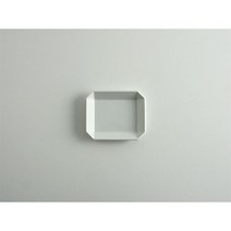 1616아리타재팬 TY Square Plate 90 White 스퀘어 플레이트 90 화이트, 단품