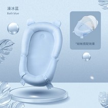 유아침대 하이가드 낙상방지 조립형 가드 아기 원목 침대 쿠션 멀티 이동식 유아가구 접이식, 샤워아이스블루(3D무스매트)+차기장