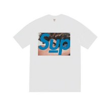 슈프림 x 언더커버 콜라보레이션 Face Tee 반팔 남녀공용 일본 패션 콜라보 직구 유니크