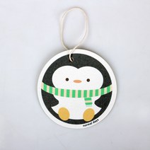 식물성 친환경 자연분해 수세미 생분해 천연수세미, 펭귄, 1개, 1개