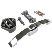 캠핑카 카라반 RV 부품 용품 128mm 구멍 거리 camper car push lock rv caravan boat 캐비닛 잠금 핸들 홈 서랍 래치 버튼 잠금 caravan, 채널