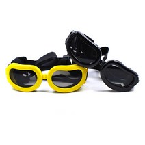 달자샵 UV 차단 소형 중형 강아지 고글 도글라스 반려동물 안경, 1P, 검정