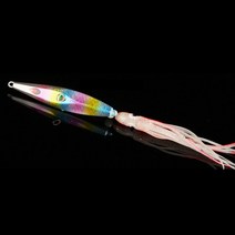 as 1pc inchiku jig japanese style luminous jigs rig with octopus Assist hook pesca sea head jigging, 란보우, 150g-1pcs