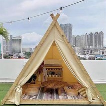 조립식 정자 바베큐장 원두막 야외정자 펜션 팔각정 야외 농막 파라고, 2X2 미터 삼각형 모델