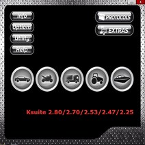 ECM 티타늄 에디션 리얼 500MB Ksuite 2.80/2.53/2.47/10 ECU 선물 Kess V5.017 프로그래머 Ktag 2.25 칩 튜닝 도구, Kess 2.47 By Link