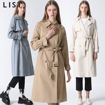 리스트 사이드 슬릿 트렌치코트