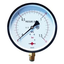 삼성계기 일반 압력계 A타입 150파이 측정공구 센서 수도배관 가스배관 소방배관 보일러배관 스팀용배관 동, 150파이 35bar