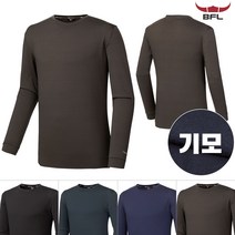 BFL 겨울 웜업 남성 기모 라운드티셔츠 W22RTS-501RM
