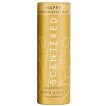 Scentered Sleep Well 아로마테라피 밤 스틱 편안한 수면을 위한 수면 보조제 amp 라벤더 카모마일 앰프 일랑일랑 에센셜 오일 블렌드, 행복하다