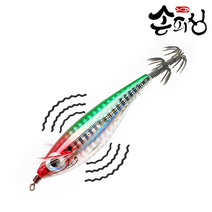 손피싱 카본 레이저 에기 70/애기 문어 갑오징어 쭈꾸미 채비, E1105-형광레드헤드